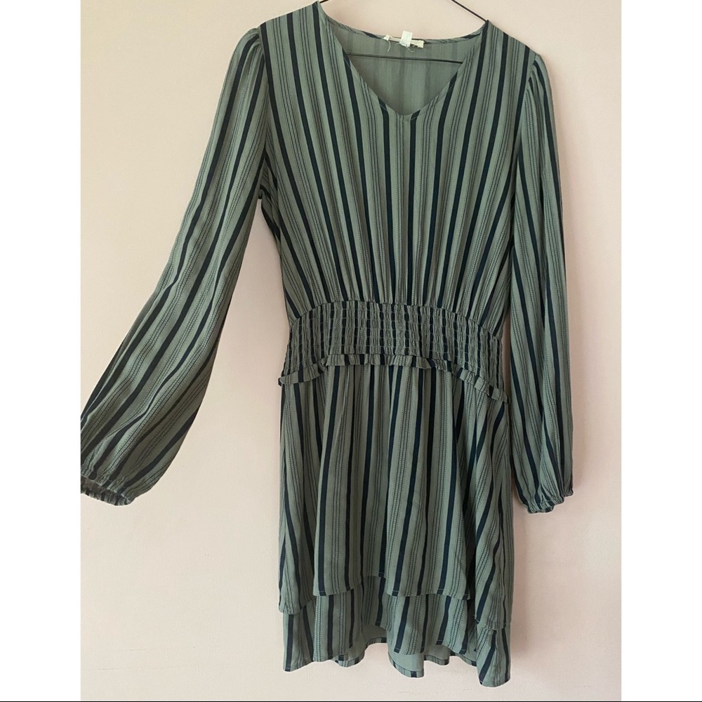 Striped Long Sleeve Dress ✨